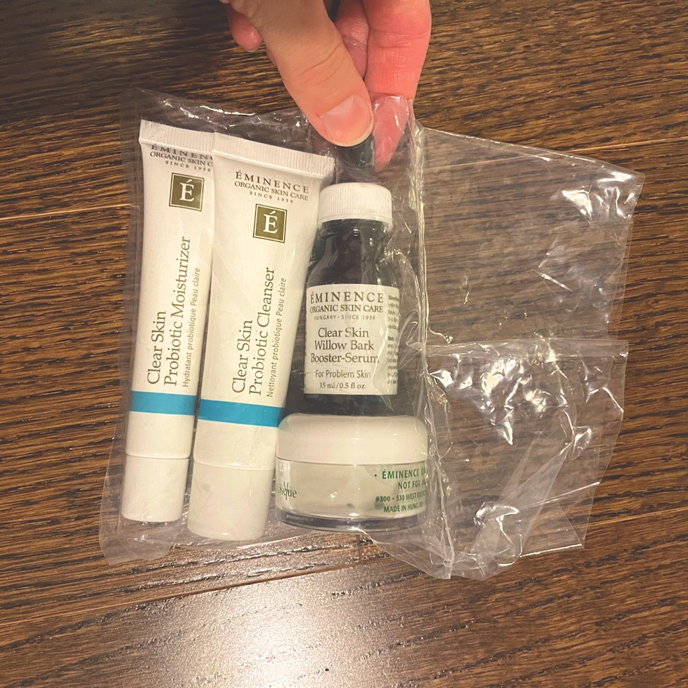 Eminence Clear Skin Starter Pack unopened